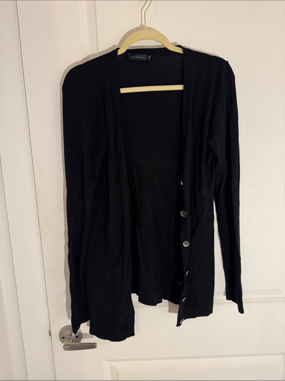 The Limited Black Knit Cardigan